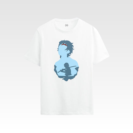 Tanjiro Silhoutte | Demon Slayer Unisex T-shirt (Regular fit)