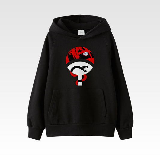 Sasuke Uchiha | Crest - Unisex Naruto Oversize Hoodie