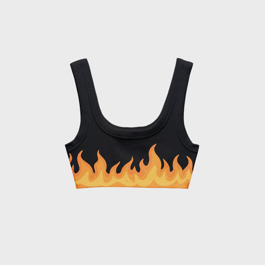 Demon Slayer (Rengoku) Sports Bra