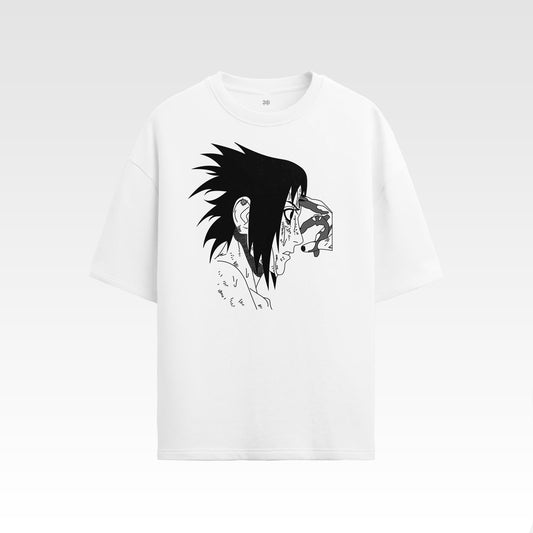 Sasuke | Bonds - Naruto Unisex Oversized T-shirt