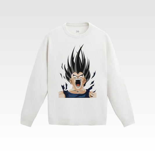 Screaming Vegeta | Unisex Dragon Ball Z Sweatshirt (regular fit)