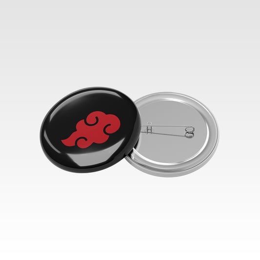 Black Akatsuki Crest | Naruto Badge