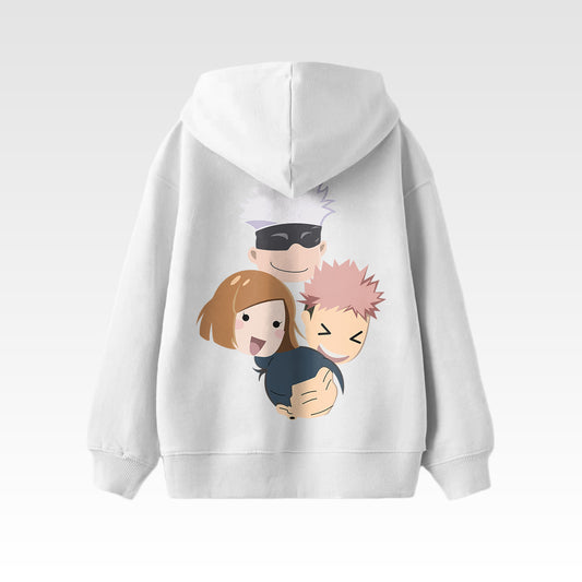 The Crazy 4 - Unisex Jujutsu Kaisen Oversize Hoodie