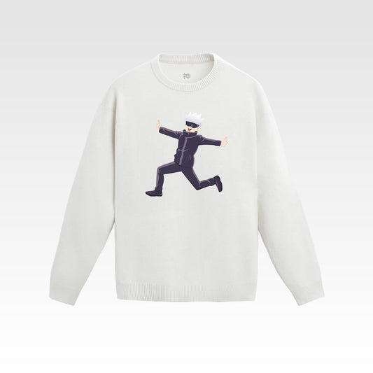 Gojo Emoting | Unisex Jujutsu Kaisen Sweatshirt (regular fit)